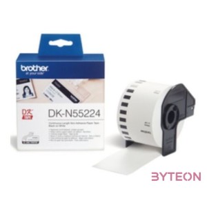 Brother DK-N55224 54mmx30,48m Withe papírszalag nem öntapadós