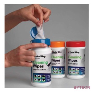 ColorWay LCD,TFT 100db nedves tisztító kendő