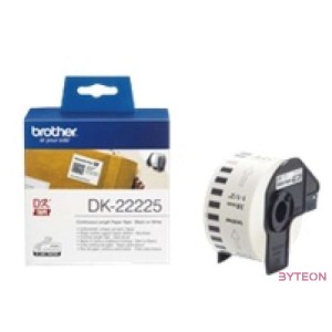 Brother DK-22225 folytonos szalagcímke 38mm x 30,48m öntapadós White
