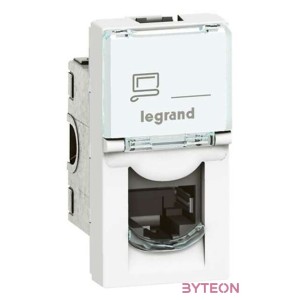 Legrand Program Mosaic LCS2 RJ45 aljzat Cat 6 UTP 1 modul White