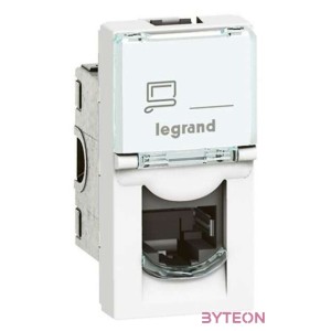 Legrand Program Mosaic LCS2 RJ45 aljzat Cat 6 UTP 1 modul White