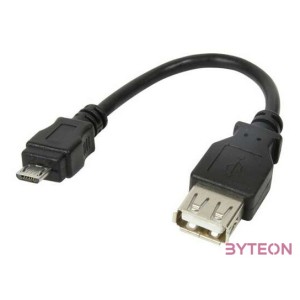 Logilink USB2.0 micro B male to USB2.0-A female