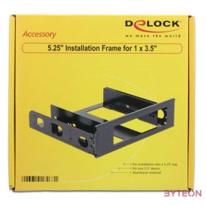 DeLock 5.25" Installation Frame for 1 x 3.5"
