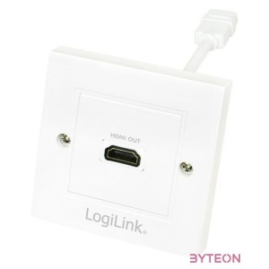 Logilink HDMI Wall Plate with 1x HDMI female