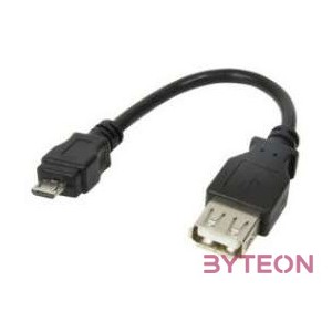 Logilink USB2.0 micro B male to USB2.0-A female