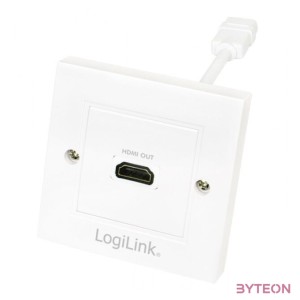 Logilink HDMI Wall Plate with 1x HDMI female