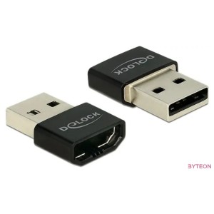 DeLock Adapter HDMI-A female  USB Type-A male Black