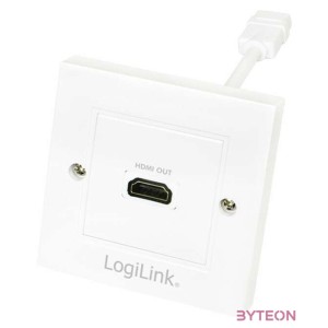 Logilink HDMI Wall Plate with 1x HDMI female