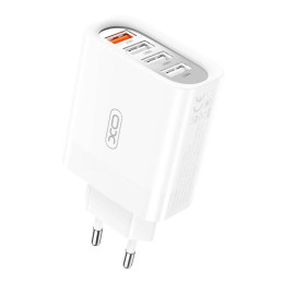 Wall charger XO L110 with cable USB-C, 18W (white)