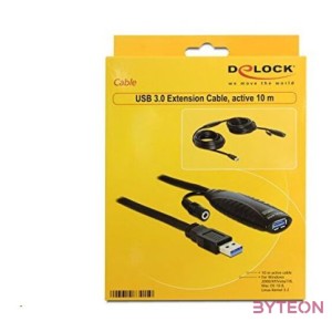 DeLock Cable USB 3.0 Extension, active 10m