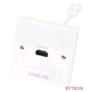 Logilink HDMI Wall Plate with 1x HDMI female