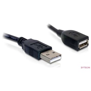 DeLock Extension cable USB 2.0 A-A 15cm male , female