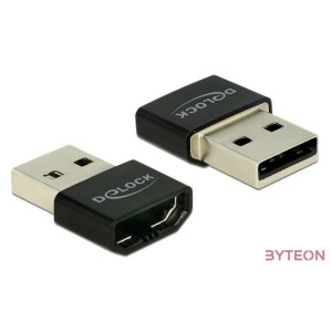 DeLock Adapter HDMI-A female  USB Type-A male Black