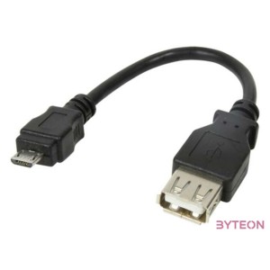 Logilink USB2.0 micro B male to USB2.0-A female