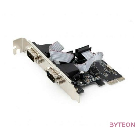 Gembird SPC-22 PCI-E x1 2 soros port IO vezérlő