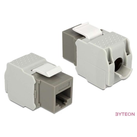 LAN Delock 86342 Keystone modul RJ45 anya  LSA Cat6 UTP - Szürke