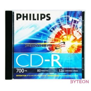 Philips CD-R80 CD-R írható CD lemez 700MB