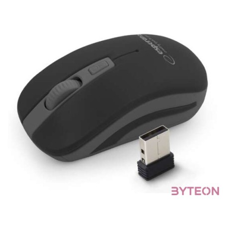 Esperanza URANUS 4D USB vezeték nélküli egér 2.4GHz (fekete,szürke)