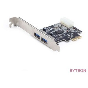 Gembird PCI-E x1 2 portos USB3.0 IO vezérlő