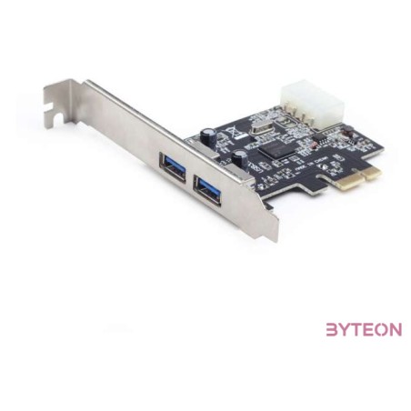 Gembird PCI-E x1 2 portos USB3.0 IO vezérlő