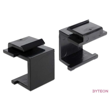 LAN Delock 86321 Keystone fedél - Fekete