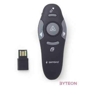 Gembird WP-L-01 vezeték nélküli lézeres presenter fekete