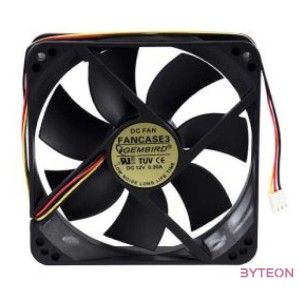 Gembird 120 SB rendszerhűtő ventilátor