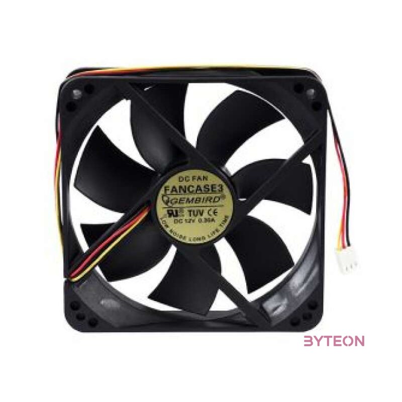 Gembird 120 SB rendszerhűtő ventilátor