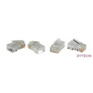 LAN Roline UTP Cat6 RJ45 8P8C dugó - 10db,cs