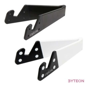 TPK LogiLink AA0039W összecsukható állvány okostelefonokhoz és tabletekhez - Fekete,fehér