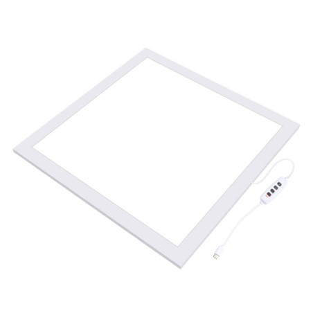 Photography Shadowless Light Lamp Panel PULUZ 1200LM LED 33.3cm x 33.3cm Effective Area