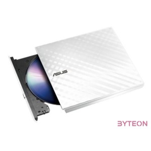 ODD Külső DVD író Asus SDRW-08D2S-U Lite Fehér Dobozos Slim