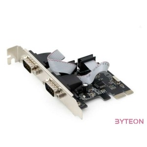 Gembird SPC-22 PCI-E x1 2 soros port IO vezérlő