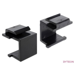 LAN Delock 86321 Keystone fedél - Fekete