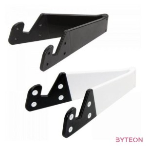 TPK LogiLink AA0039W összecsukható állvány okostelefonokhoz és tabletekhez - Fekete,fehér