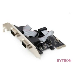 Gembird SPC-22 PCI-E x1 2 soros port IO vezérlő