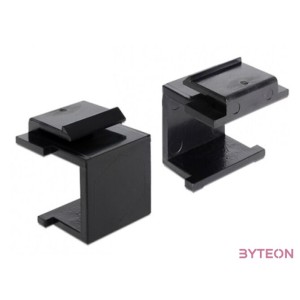 LAN Delock 86321 Keystone fedél - Fekete