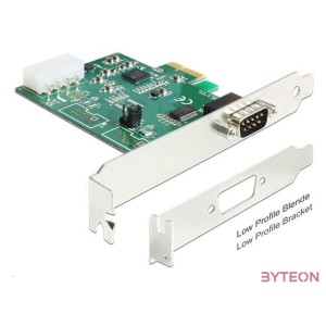 Delock PCI-E x1 - soros port IO vezérlő