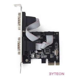 Gembird SPC-22 PCI-E x1 2 soros port IO vezérlő