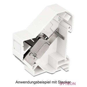 LAN Delock 86232 Keystone rögzítő DIN sínre árnyékolt