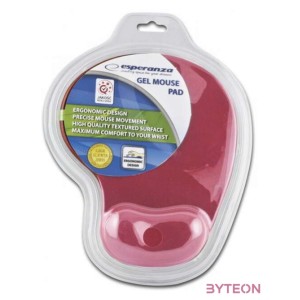 Esperanza Zselés egérpad piros