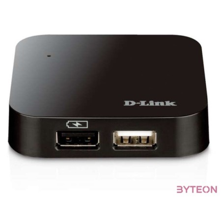 D-Link DUB-H4,E 4 portos USB2.0 HUB táppal