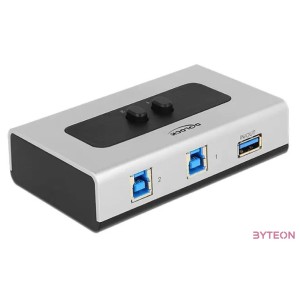 Delock 2 portos USB 3.0 switch manuális