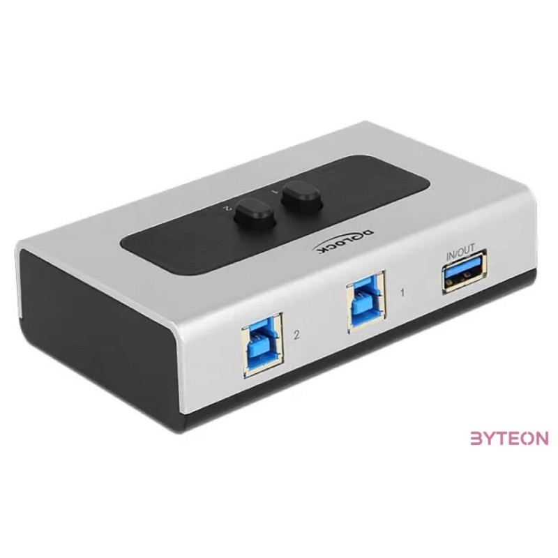 Delock 2 portos USB 3.0 switch manuális