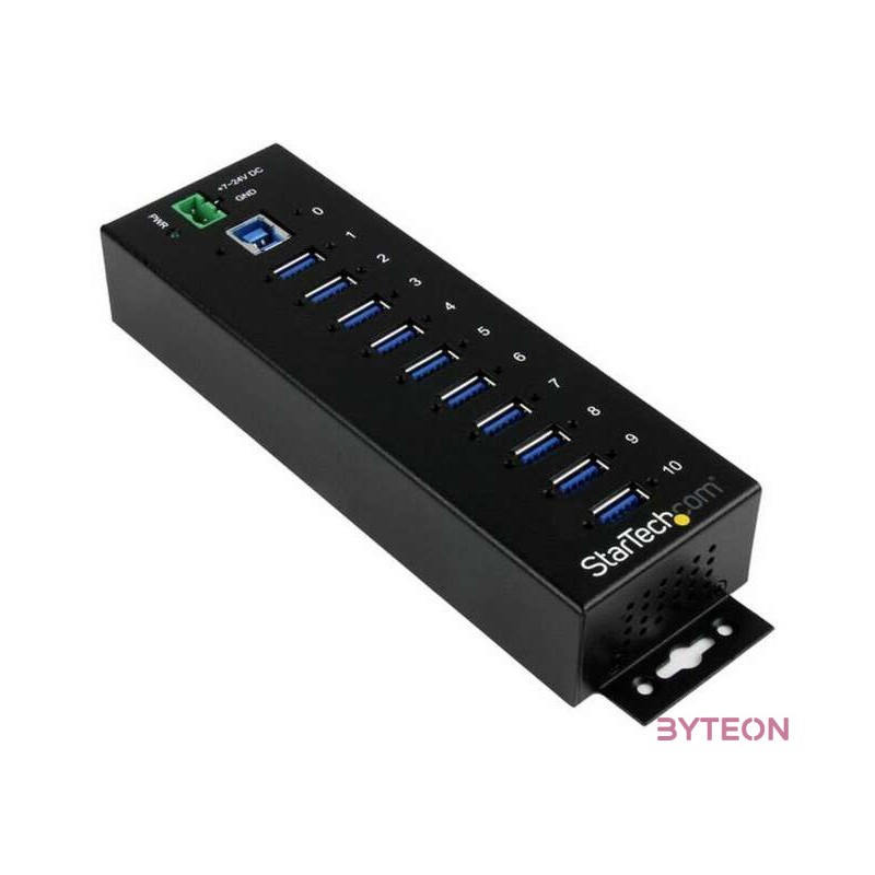 StarTech 10 portos USB3.0 HUB ESD and Surge Protection