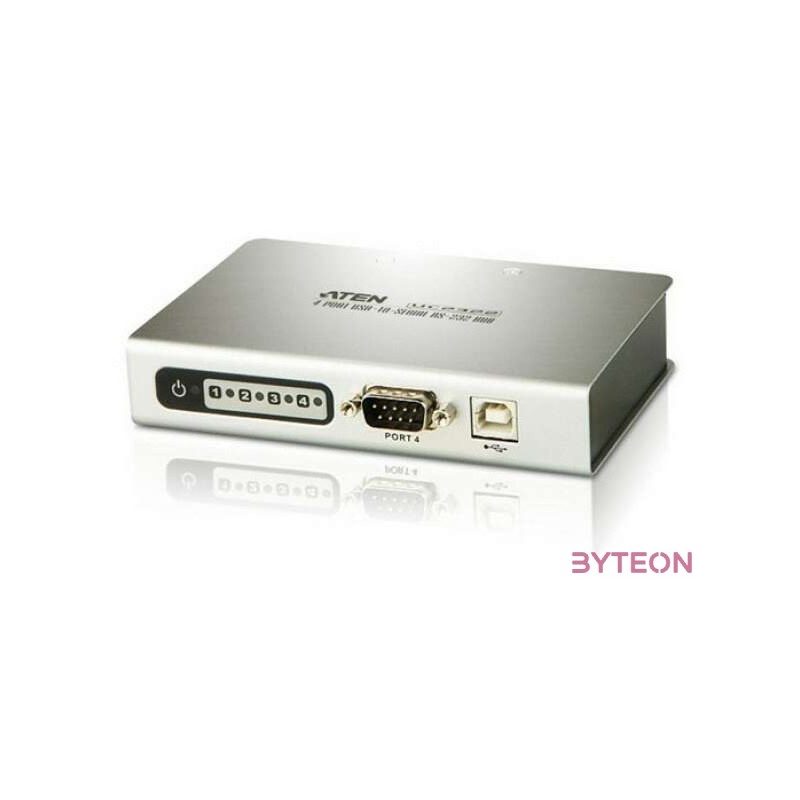 Aten 4 portos USB2.0 hub USB to RS-232