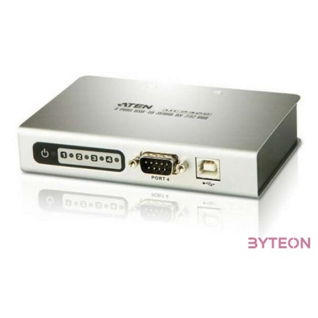 Aten 4 portos USB2.0 hub USB to RS-232