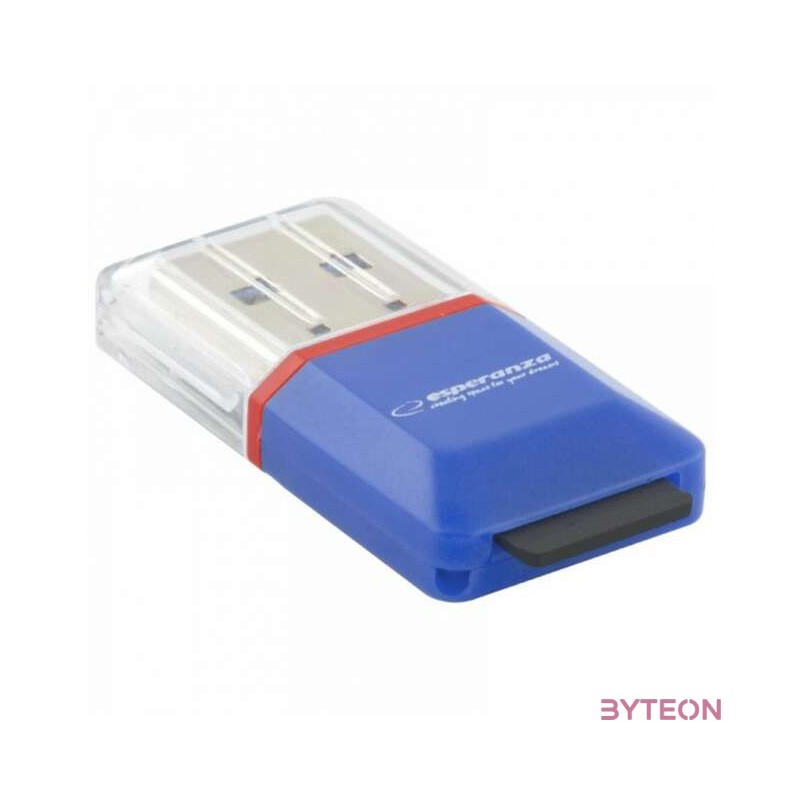 Esperanza USB 2.0 microSD kártyaolvasó