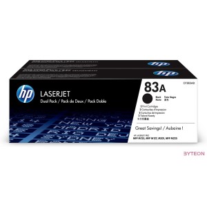 HP 83A (CF283AD) - Fekete, 2db-os