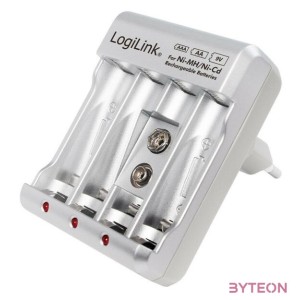 LogiLink PA0168 NiMH akkumulátor töltő
